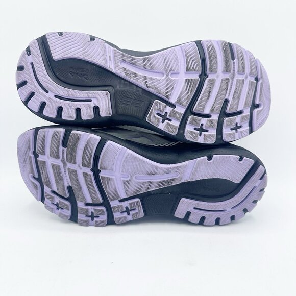 Brooks Adrenaline GTS 23 Running Shoes Gray Womens Size 11.5 B Lilac Gray Black - Picture 9 of 9